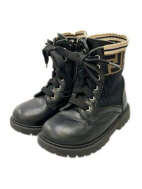 Fendi Biker Boots Rococo Kids